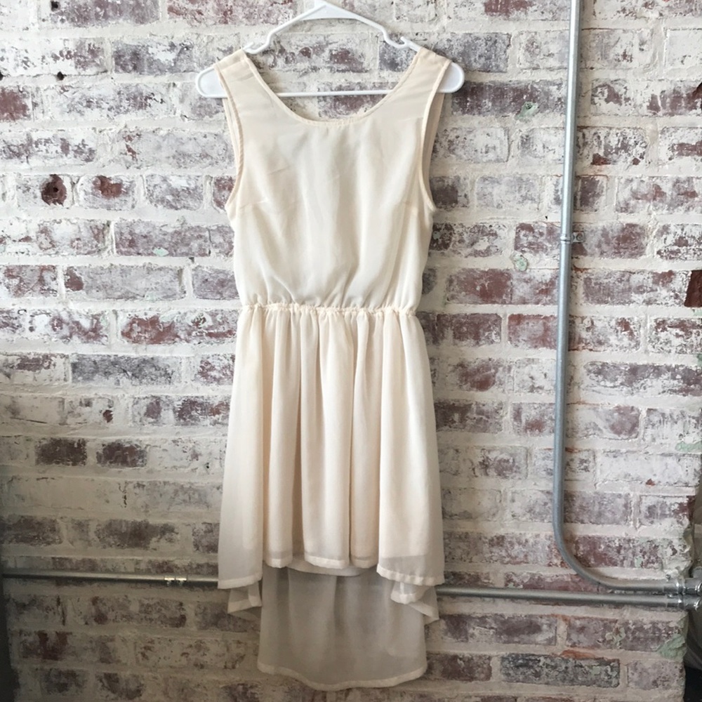 High Low Backless Dress